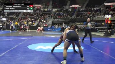 197 lbs Champ. Round 1 - Gunnar Garriques, UChicago vs Pilo Perez, Univ. Of Dubuque
