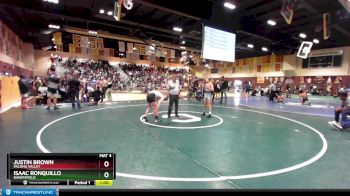 120 lbs Cons. Round 3 - Justin Brown, Paloma Valley vs Isaac Ronquillo, Bakersfield