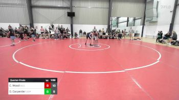 123 lbs Quarterfinal - Cale Wood, Bull Trained vs Durben Carpenter, Level Up