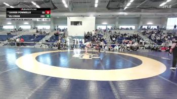 184 lbs 3rd Place Match - Eli Crum, Lycoming vs Xavier Pommells, Ithaca