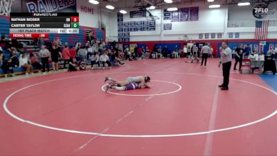 133J 1st Place Match - Nathan Moser, Baldwin Wallace vs Carter Taylor, University Of The Ozarks