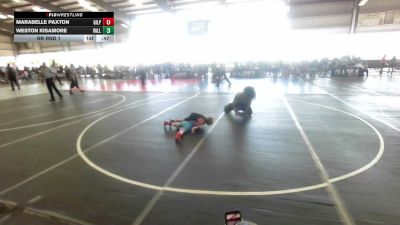 42 lbs Rr Rnd 1 - Marabelle Paxton, Gilpin vs Weston Kisamore, Valley Bad Boys