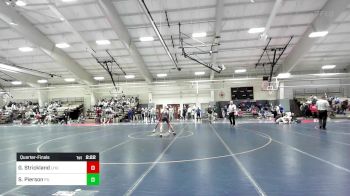 133 lbs Quarterfinal - Gable Strickland, Lock Haven vs Sean Pierson, Princeton