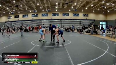 115 lbs Round 5 (8 Team) - Alex Barnhart, Virginia Patriots vs Brayden Biggs, Legacy Dragons