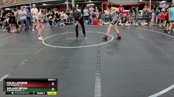 84 lbs Placement (4 Team) - William Bryan, Mat Warriors vs Caleb Berrier, Dueling Bandits