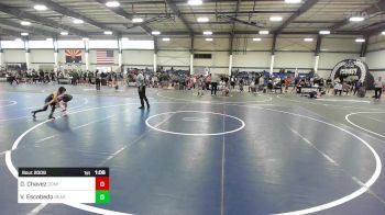 65 lbs Quarterfinal - Dominik Chavez, Dominate vs Vincent Escobedo, Bear Wrestling Club