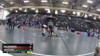 126 lbs Round 3 (6 Team) - Carter Still, Midwest Destroyers vs Kal Mathiessen, G.I. Grapplers Black