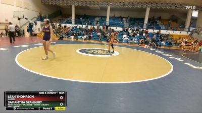 135A Round 4 - Leah Thompson, Hardin vs Samamtha Stanbury, Park (Livingston)/Sweet Grass County (Big Timber)