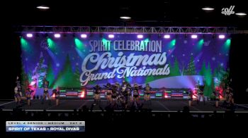 Spirit of Texas - Royal Divas [2025 L4 Senior - Medium Day 2] 2025 Spirit Celebration Christmas Grand Nationals