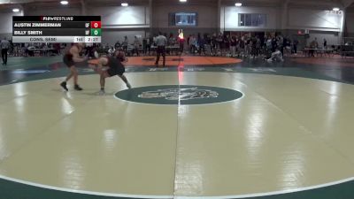 125 lbs Cons. Semi - Austin Zimmerman, Edinboro vs Billy Smith, Findlay