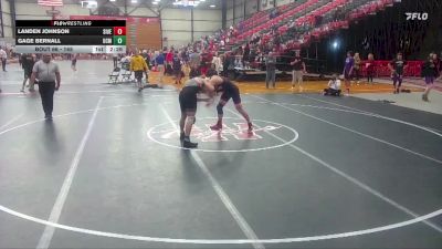 165 lbs Champ. Round 2 - Gage Bernall, Central Missouri vs Landen Johnson, SIU Edwardsville