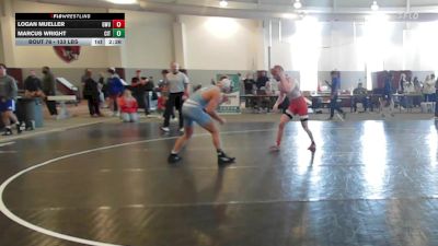 133 lbs Round Of 16 - Logan Mueller, Gardner-Webb vs Marcus Wright, The Citadel