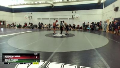 192-203 lbs Round 2 - Stephen Kassab, Nathan Hale vs Ronin Palmer, Lake Washington