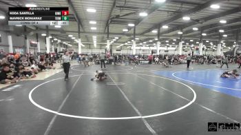 46 lbs Consi Of 4 - Koda Santilla, GomezBrothersGrapplingAcademy vs Mavrick Monjaraz, Terminators WC