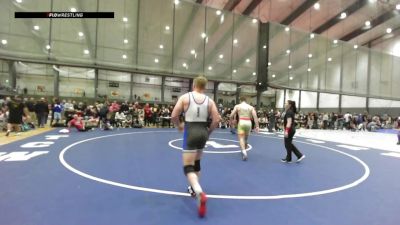 Junior Boys FS - 190 lbs Champ. Round 3 - Ben Bomberger, CA vs Brock Gustaveson, WA