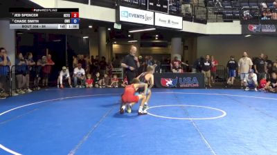 84 lbs Quarters - Jed Spencer, Kansas City Training Center vs Chase Smith, Cleveland Wrestling Club