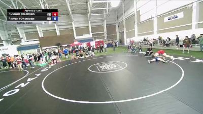 190 lbs Cons. Semi - Hyrum Stafford, Champions Wrestling Club vs River Von Haden, Monticello