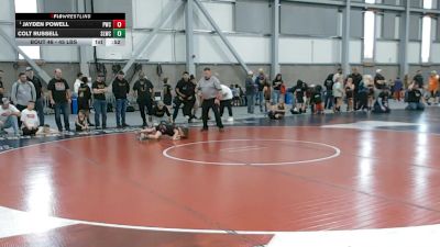 45 lbs Quarters - Jayden Powell, Prometheus Wrestling Club vs Colt Russell, Sandpoint Legacy Wrestling Club