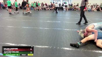 120 lbs Round 3 (6 Team) - Matthew Ireland, Spec Ops vs Dylan Lunsford, Mat Monkeys