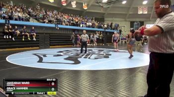 190 lbs Quarterfinal - Jahzarah Ward, Grinnell vs Grace Hammer, Ogden