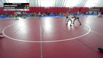 126 lbs Placement Matches (8 Team) - Taitumn Deppe, Xavier-Cedar Rapids A vs Samuel Peterson, Lena/Bonduel