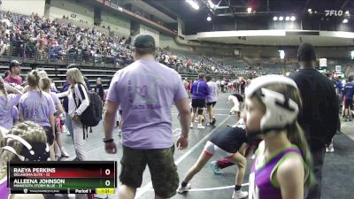 101 lbs Round 1 (4 Team) - Alleena Johnson, Minnesota Storm Blue vs Raeya Perkins, Oklahoma Elite