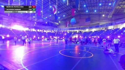 88 lbs Final - Marcos Ruvalcaba, Garden City Wrestling Club vs Jackson Parker, Standfast