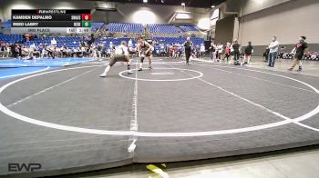 130-137 lbs 3rd Place - Kamden DePalmo, Spartan Wrestling Fort Smith vs Reed LaBry, Rebel Wrestling Club