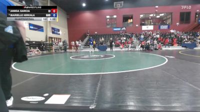 131 lbs Quarterfinal - Janida Garcia, Emmanuel University vs Marielle Hirkala, Randolph