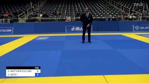 DYLAN MATTHEW COLLINS vs CHRISTOPHER SOTO 1 2022 Pan IBJJF Jiu-Jitsu No-Gi Championship