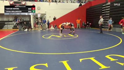 155 lbs 5th Place Match - Kaylee Kintzel, Mount Vernon vs Ryha Wellington, Washington