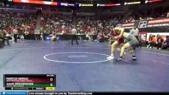 2 lbs Champ. Round 1 - Marcus Herold, New Hampton/Turkey Valley vs Gavin Bridgewater, South Tama County