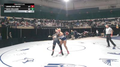 155 lbs Round 2 - Jennie Ann Smith, Catoctin vs Maya Williams, Wheaton