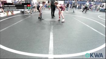 75 lbs Quarterfinal - Grey Edgeman, Rough Riders vs Caiden Jennings, Tecumseh Youth Wrestling