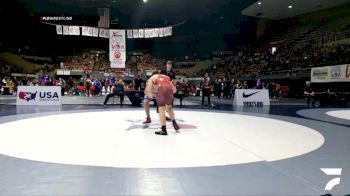All Cadet Boys Freestyle Upper - 144 lbs Cons. Round 1 - Levi Guillen vs Micah Ochoa, Red Wave Wrestling