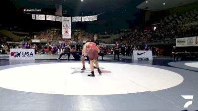 All Cadet Boys Freestyle Upper - 144 lbs Cons. Round 1 - Levi Guillen vs Micah Ochoa, Red Wave Wrestling