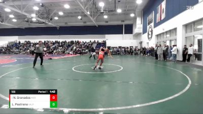 106 lbs Champ. Round 3 - Nathaniel Granados, Merced vs Lorenzo Pastrana, Valencia (Placentia)