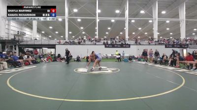 190 lbs Shayla Martinez, Colorado vs Kanata Richardson, Michigan Blue