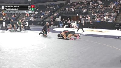 155 lbs Consolation - Symone Jewell, Northgate (NC) vs Samya Bazile, Pacifica/Oxnard (SS)