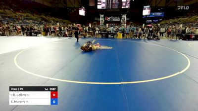 125 lbs Cons 8 #1 - Dealya Collins, WI vs Emily Murphy, PA