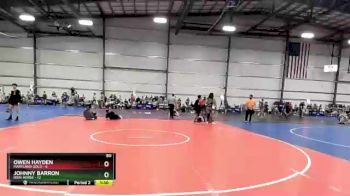 120 lbs Round 5 (6 Team) - Zane Leitzel, Maryland Gold vs Gino Schinina, Iron Horse