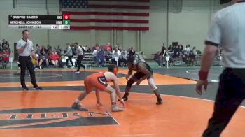 141 lbs Cons. Semi - Casper Caizzo, Ohio Northern vs Mitchell Johnson, Greensboro