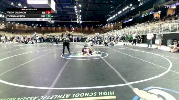 120 lbs Champ. Round 2 - Cano Austin, Somerset vs Koa DeLoach, North Bay Haven