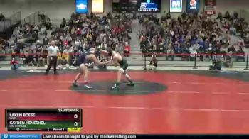 141 lbs Quarterfinal - Cayden Henschel, UW-Parkside vs Laken Boese, Mary