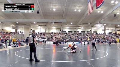 AA 150 lbs Quarterfinal - Zachery Little, Summit High School vs Brody Lewis, Maryville High School