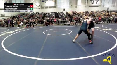 145 lbs Cons. Round 2 - Blake Wilcox, Mat Creatures Wrestling Club vs Landon Duers, 518 Grapplers