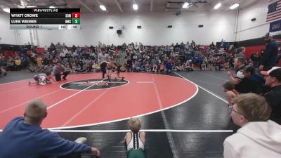 60-63 lbs Round 1 - Luke Weimer, Northern Mat Club vs Wyatt Crowe, Somerset