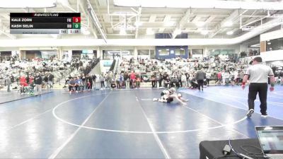 144 lbs Champ. Round 1 - Kale Zorn, Fremont vs Kash Selin, Ridgeline