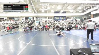 144 lbs Champ. Round 1 - Kale Zorn, Fremont vs Kash Selin, Ridgeline