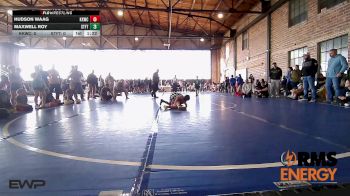 58 lbs Rr Rnd 5 - Hudson Waag, Keystone Kids Wrestling Club vs Maxwell Roy, Standfast